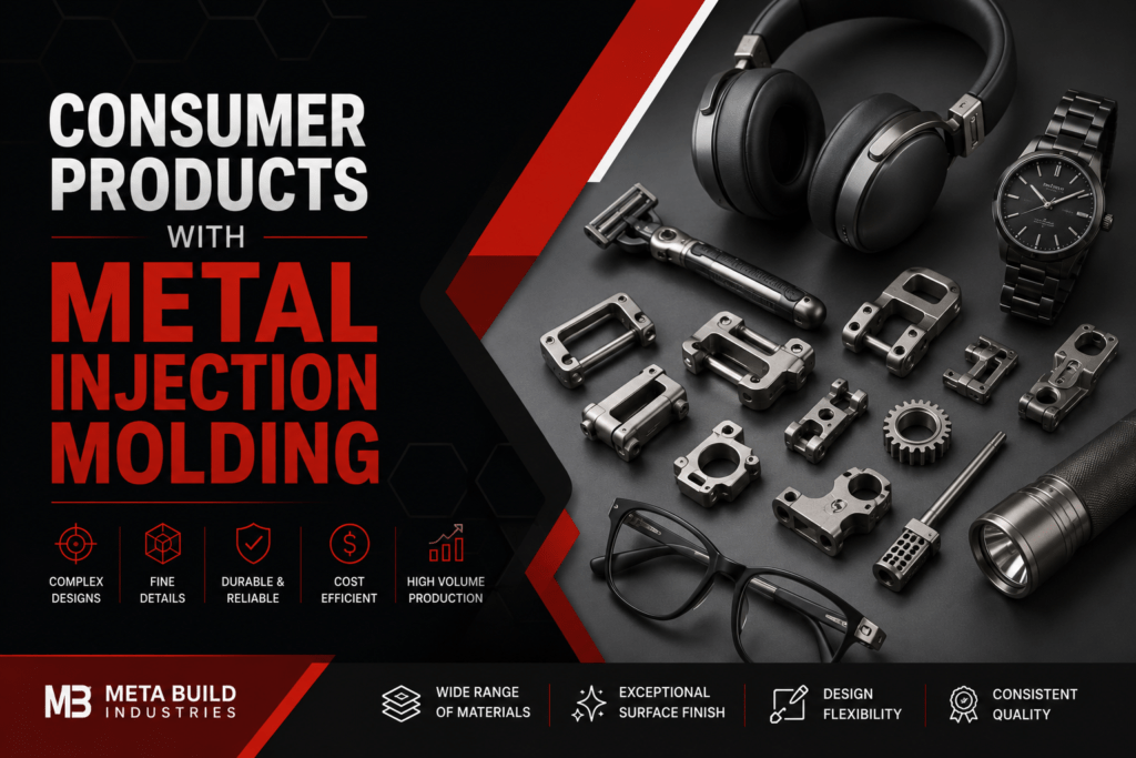 Consumer Products with Metal Injection Molding