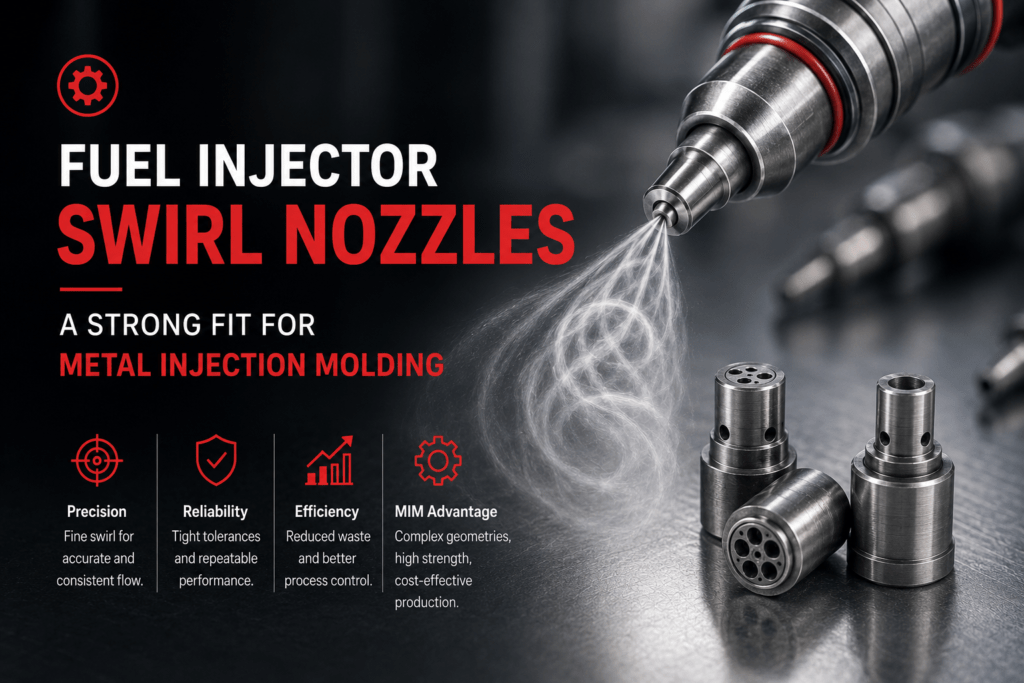 Why Fuel Injector Swirl Nozzles Are a Strong Fit for Metal Injection Molding 